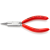 Knipex 19 03 130 Kerekcsőrű fogó vágóéllel (ékszerész fogó) 130 x 52 x 12 mm