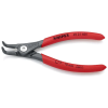 Knipex 49 21 A01 SB Precíziós Seeger-gyűrű fogó Külső gyűrűkhöz, tengelyeken szürkére foszfátozott 130 mm