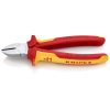 Knipex 70 06 180 SB Oldalcsípőfogók krómozott VDE 180 mm