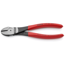 Knipex 74 01 180 SB Erő-kímélő oldalcsípőfogó feketére foszfátozott 180 mm fogó