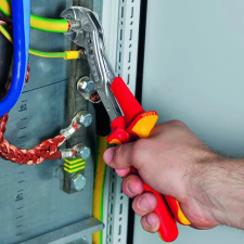 Knipex 88 06 250 SB Alligator® Vízszivattyú fogó krómozott VDE 250 mm fogó