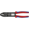 Knipex 97 32 240 Krimpelőfogó Szigetelt kábelsaruk, Szigetelt dugós csatlakozó 1.5 ... 6 mm2 (97 32 240)