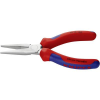 Knipex Hosszúcsőrű fogó 140 mm, hosszú, lapos, fogazott pofa, Knipex 30 15 140 (30 15 140)