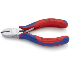 Knipex KNIPEX Fogó, Oldalcsípő, 110 mm, rugóval fogó