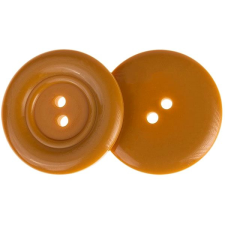 Knoflíky Žirovnice Žirovnice 3,5 cm okkersárga, 366288C, 3 darabos készlet rövidáru