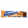 Knoppers Knoppers PeanutBar tejkrémmel, földimogyorókrémmel töltött, tejcsokoládéval bevont ostyaszelet 40 g