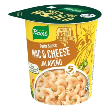KNORR Instant KNORR Snackpot Mac &amp; Cheese Jalapeno 62g alapvető élelmiszer