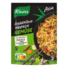 KNORR Instant KNORR Spaghetteria Ázsiai pirított tészta pikáns-zöldséges ízesítéssel 125g alapvető élelmiszer