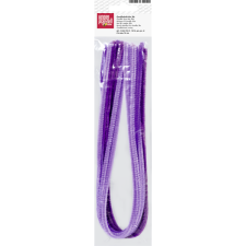 Knorr Prandell 6 mm 10 db/csomag lila zsenília drót 218471031 kreatív és készségfejlesztő