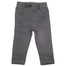 Knot So Bad sötétszürke, vastag leggings