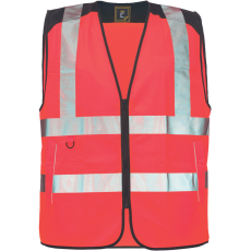  KNOXFIELD HVPS mellény piros XXL