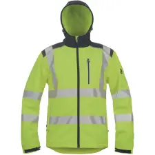  KNOXFIELD HVPS softshell dzseki sárga S munkaruha