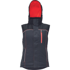  KNOXFIELD LADY bélelt antracit/piros L munkaruha