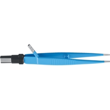 Koagulátor bipoláris csipesz öblítő nyilással 18 cm / 1 mm gyógyhatású készítmény