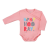 KOALA | Koala Hip-Hip | Baba body patentos Koala Hip-Hip rózsaszín | Rózsaszín | 68 (4-6 h)