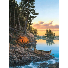 Kobble Hill puzzle esti fény 1000 darabos puzzle, kirakós