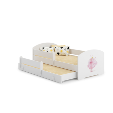 Kobi Franciaágy Luk 160x80 - Hercegnő a koronában gyermekágy