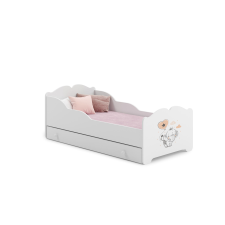 Kobi Gyermekágy Anna 140x70 fiókkal - Elefánt gyermekágy