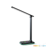 Kobi Lampka Biurkowa Stołowa LED 7W 460lm CCT 120° Akumulatorowa Czarna Noblite Kobi