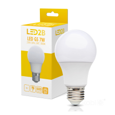 Kobi LED izzó E27 gömb alakú 7W 600lm 3000K Meleg 240° Kobi izzó