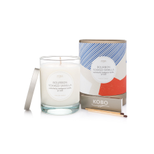Kobo Natural Math Bourbon Soaked Vanilla Candle illatgyertya (11oz / 312g), gyertya