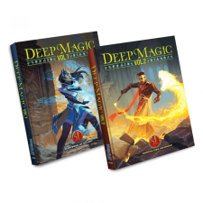 KOBOLD PRESS Deep Magic Vol. 1 és 2 kalandjáték könyv ajándék csomag társasjáték