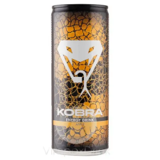  Kobra Energy Almás széns.ital 0,25L DRS üdítő, ásványviz, gyümölcslé