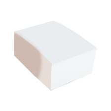  Kockatömb 9x9x5cm fehér jegyzettömb