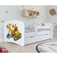 Kocot Kids Babydreams Ifjúsági ágy ágyneműtartóval és matraccal - Kotrógép - Többféle méretben és... gyermekbútor