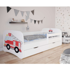  Kocot Kids Babydreams Ifjúsági ágy ágyneműtartóval és matraccal - Tűzoltóautó - Többféle méretben... gyermekbútor