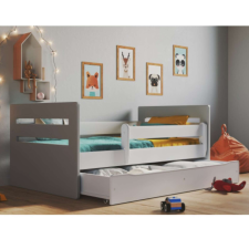 Kocot Kids Tomi Ifjúsági ágy ágyneműtartóval és matraccal #szürke - Többféle méretben gyermekbútor