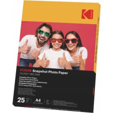 Kodak Snapshot fotópapír, fényes, A4, 21x29,7cm, 180g, 25db (SB9725) fotópapír