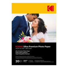 Kodak ultra premium 280g 13x18 20db fényes fotópapír ko-9891175 fotópapír