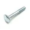 Koelner M6x140mm horganyzott kapupánt csavar DIN603 4.8 06140