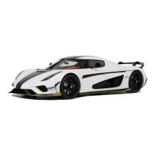  Koenigsegg Regera Record fehér 2023 modell autó 1:18 makett