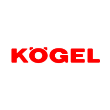 KÖGEL Kögel matrica piros,61cm x 11cm autó dekoráció