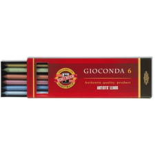 KOH-I-NOOR Giconda Metallic Grafitbél szett - Vegyes szín (6 db) tollbetét