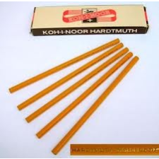 KOH-I-NOOR Grafitceruza, HB, félhosszú, KOH-I-NOOR "1621N", natúr ceruza