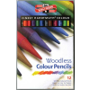 KOH-I-NOOR Progresso 8756/12 színes ceruza készlet, famentes, 12db/csom