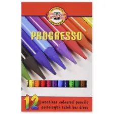 KOH-I-NOOR Progresso színesceruza készlet - 12 db színes ceruza