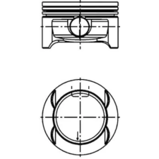 KOLBENSCHMIDT dugattyú 40386620 autóalkatrész