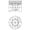 KOLBENSCHMIDT dugattyú 40406600