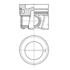 KOLBENSCHMIDT dugattyú KOLBENSCHMIDT 41270600 autóalkatrész