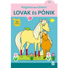 Kolibri Gyerekkönyvkiadó Kft Ragassz és színezz! - Lovak és pónik gyermek- és ifjúsági könyv