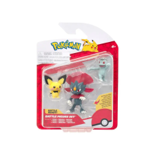 Kolibri Játék Pokémon 3 db-os figura - Pichu, Machop, Weavile játékfigura