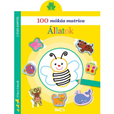 Kolibri Kiadó 100 mókás matrica - Állatok gyermek- és ifjúsági könyv