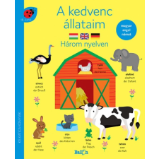 Kolibri Kiadó A kedvenc állataim - Három nyelven gyermek- és ifjúsági könyv