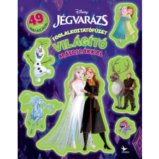 Kolibri Kiadó Foglalkoztatófüzet világító matricákkal – Jégvarázs kreatív és készségfejlesztő