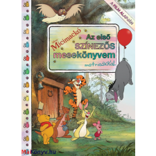 Kolibri Kiadó Micimackó – Az első színezős mesekönyvem matricákkal ajándékkönyv