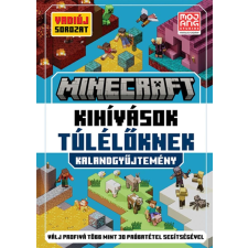 Kolibri Kiadó Minecraft kihívások túlélőknek gyermek- és ifjúsági könyv